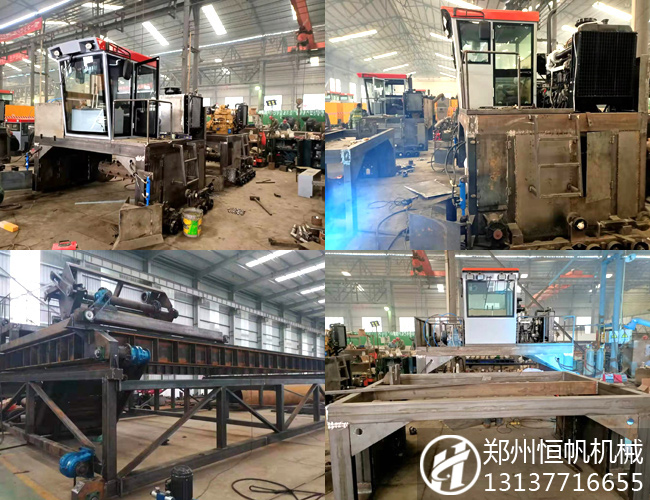 翻拋機設備哪家好?附帶槽式翻拋機推肥工作視頻(圖1) 翻拋機生產(chǎn)圖片