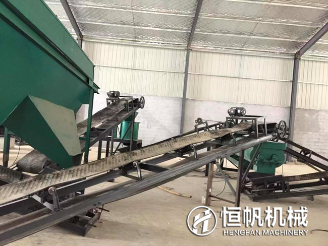 有機肥設備加工粉狀和顆粒狀商品有機肥的區別(圖2) 有機肥生產(chǎn)線(xiàn)