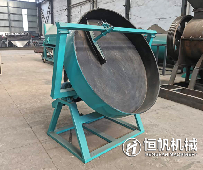 價(jià)格上下幅度大,到底有機肥造粒機多少錢(qián)一臺(圖1) 圓盤(pán)造粒機