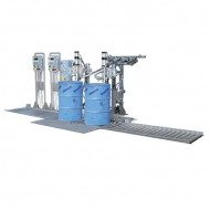 200KG-300KG油桶 稱(chēng)重式 液體灌裝機