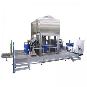 視覺(jué)對口托盤(pán)IBC 自動(dòng)灌裝機