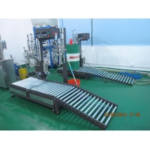 200L雙噴嘴半自動(dòng)稱(chēng)重灌裝機