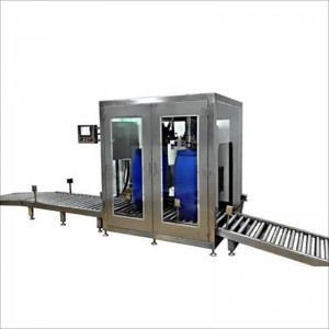 印染助劑灌裝機 全自動(dòng)灌裝封口一體機 200升化工大桶灌裝機