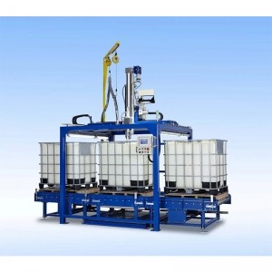 雙頭灌裝機 2000LIBC噸桶乳膠漆灌裝機設備生產(chǎn)廠(chǎng)家