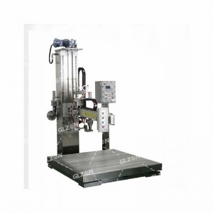 自動(dòng)碼垛壓蓋機-1000L-IBC噸桶油漆涂料壓蓋機