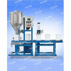 全自動(dòng)稱(chēng)重式灌裝機 3L防腐液體灌裝機