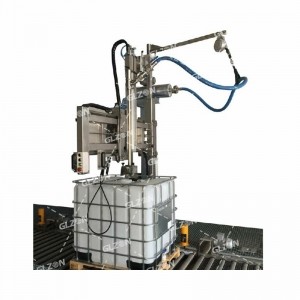 1000公斤IBC噸桶墨水灌裝機,自動(dòng)稱(chēng)重定量灌裝機