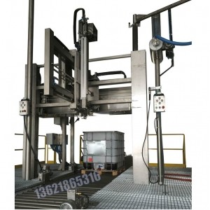 隔音涂料壓蓋機,1000L-IBC噸桶自動(dòng)壓蓋機