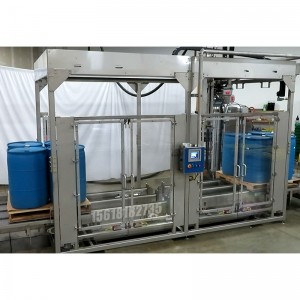 自動(dòng)龍門(mén)式鼓包灌裝機